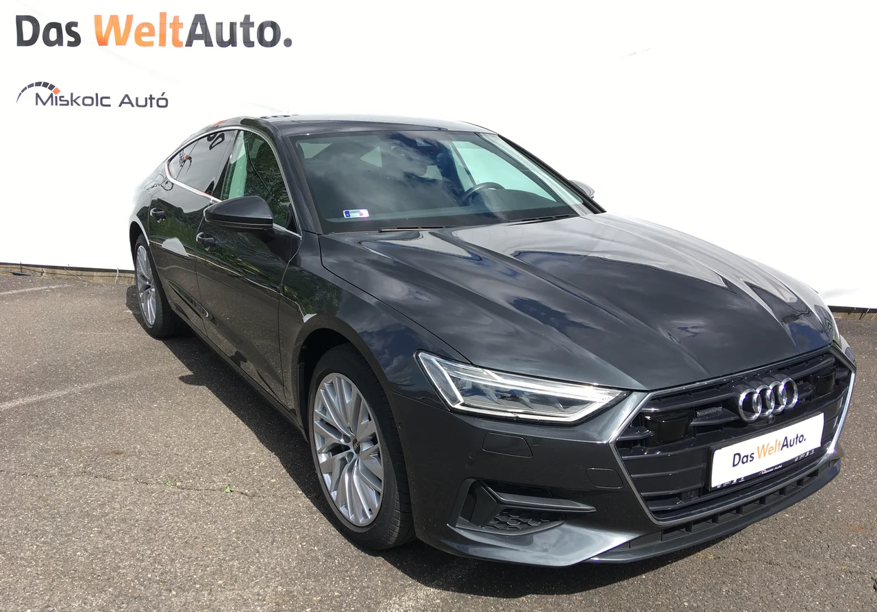 Audi A7 4x4 3,0 210 kW TDI tiptronic rok 2022, Manhattan szürke metál, 45 523 km, Maďarsko — foto 1