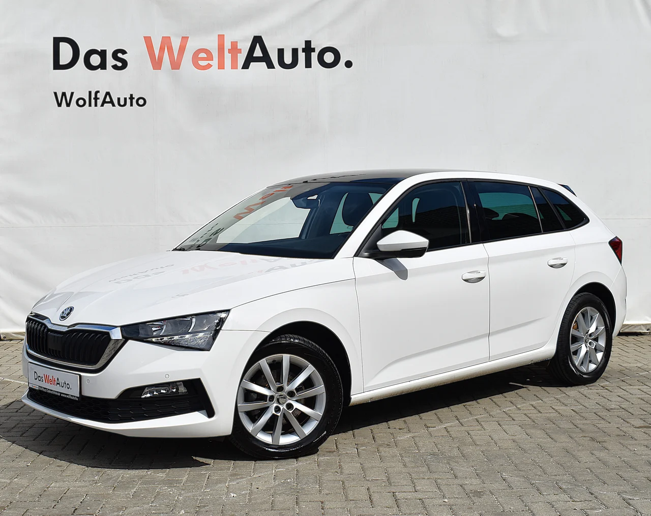 Skoda Scala 1,5 TSI 110 kW DSG rok 2020, Kristályfehér, 76 386 km, Maďarsko — foto 1
