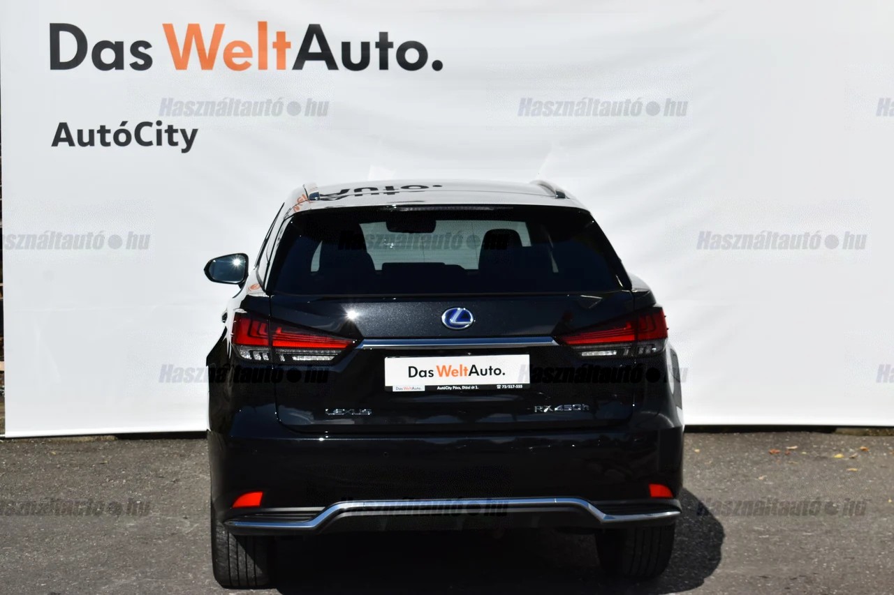 Lexus RX 4x4 3,5 193 kW CVT rok 2022, fekete - metál, 71 390 km, Maďarsko — foto 4 z 13