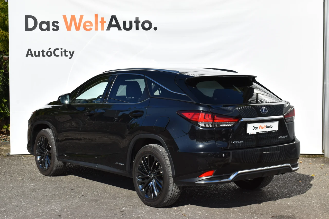Lexus RX 4x4 3,5 193 kW CVT rok 2022, fekete - metál, 71 390 km, Maďarsko — foto 5 z 13