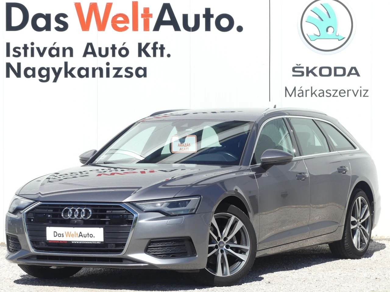 Audi A6 150 kW TDI automat rok 2019, sivá, 163 675 km, Maďarsko — foto 1 | AMOTOR Audi A6 150 kW TDI automat rok 2019, sivá, 163 675 km, Maďarsko — foto 1