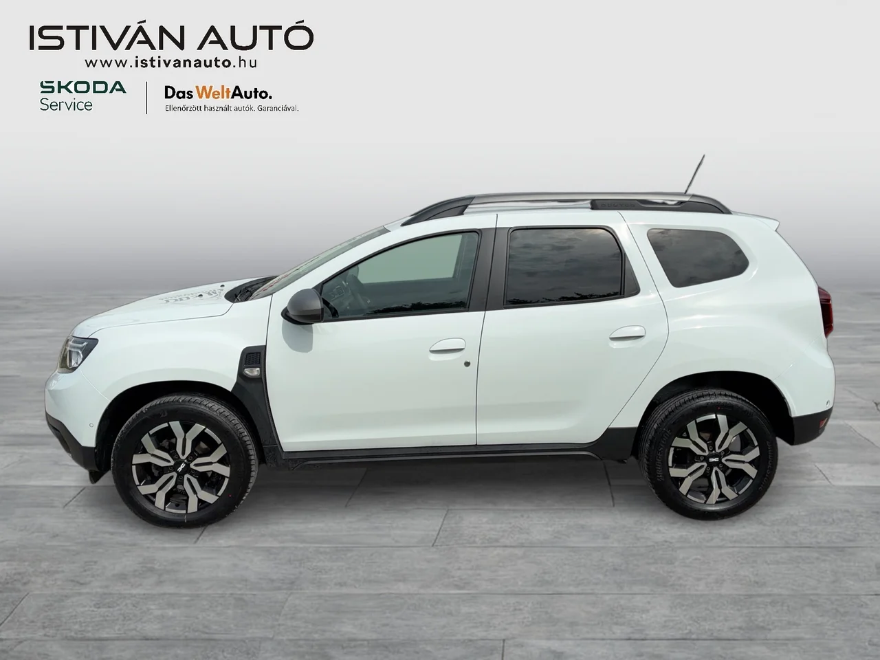 Dacia Duster 110 kW 1.3 TCe automat rok 2023, fehér, 70 907 km, Maďarsko — foto 3 z 13