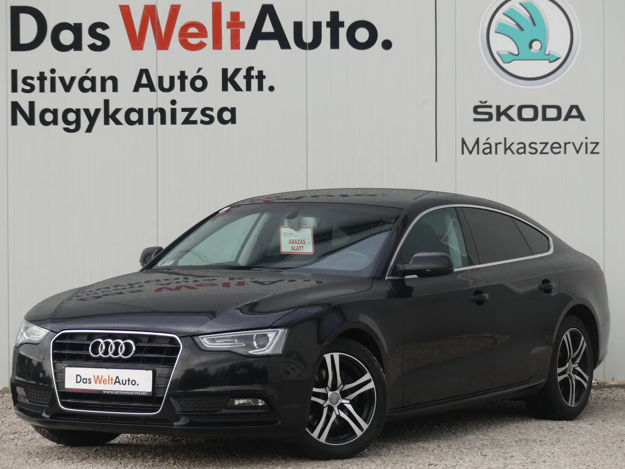 Audi A5 1,8 TFSI 125 kW rok 2014, čierna, 240 355 km, Maďarsko — foto 1