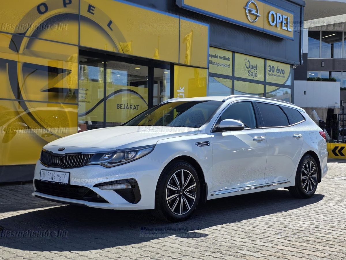 Kia Optima 1,6 GDI 132 kW 1.6 T-GDI DCT rok 2019, biela, 108 600 km, Maďarsko — foto 4 z 29