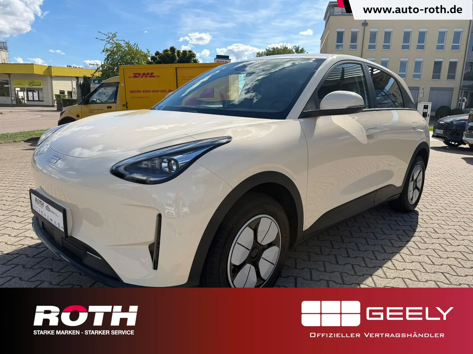 Geely E2 60 kW 35 kwh automat, béžová, 99 km, Nemecko — foto 1