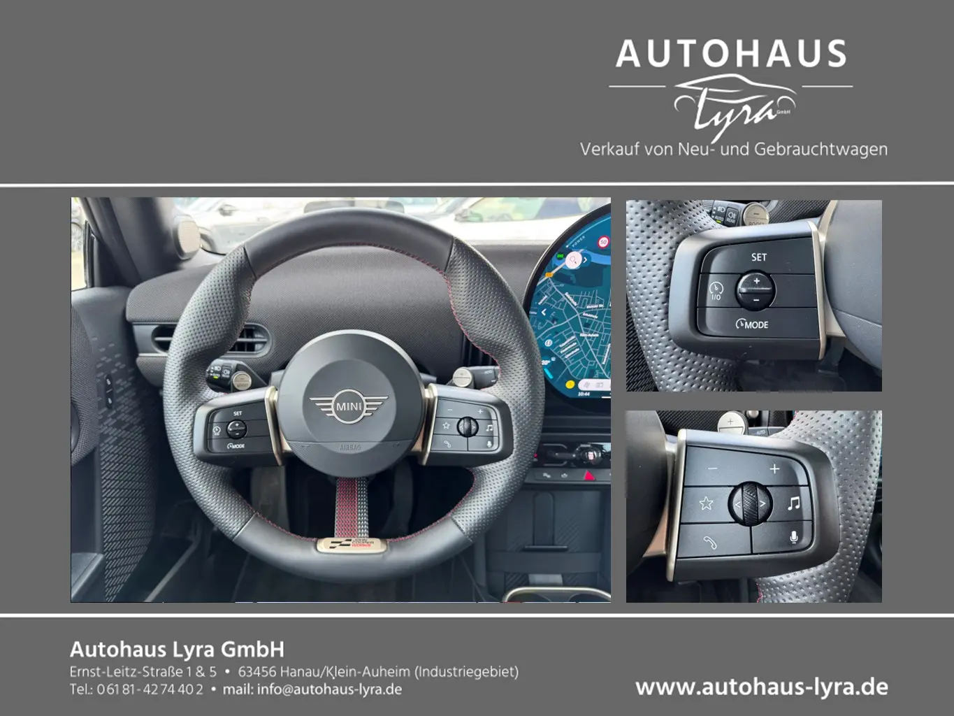 MINI Cooper S 2,0 150 kW automat rok 2026, strieborná, 8 507 km, Nemecko — foto 13 z 19