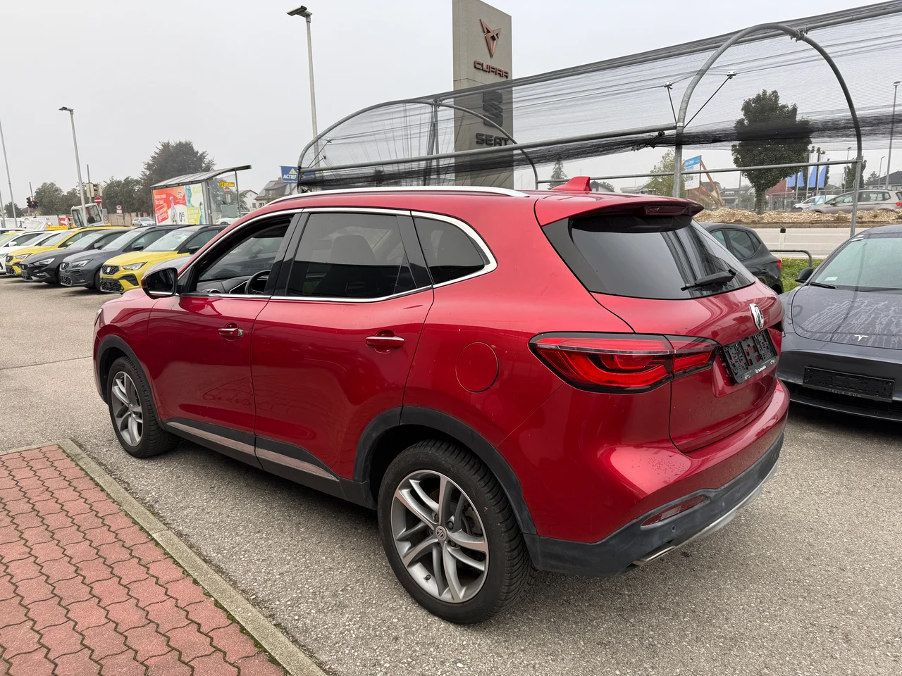 MG EHS 1,5 190 kW 1,5T GDI PHEV automat rok 2022, rot, 35 655 km, Rakúsko — foto 5 z 24