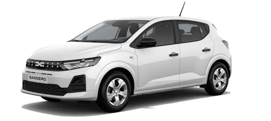 Dacia Sandero 1,0 74 kW TCe 100 manuál rok 2026, biela, 10 km, Nemecko — foto 2 z 6