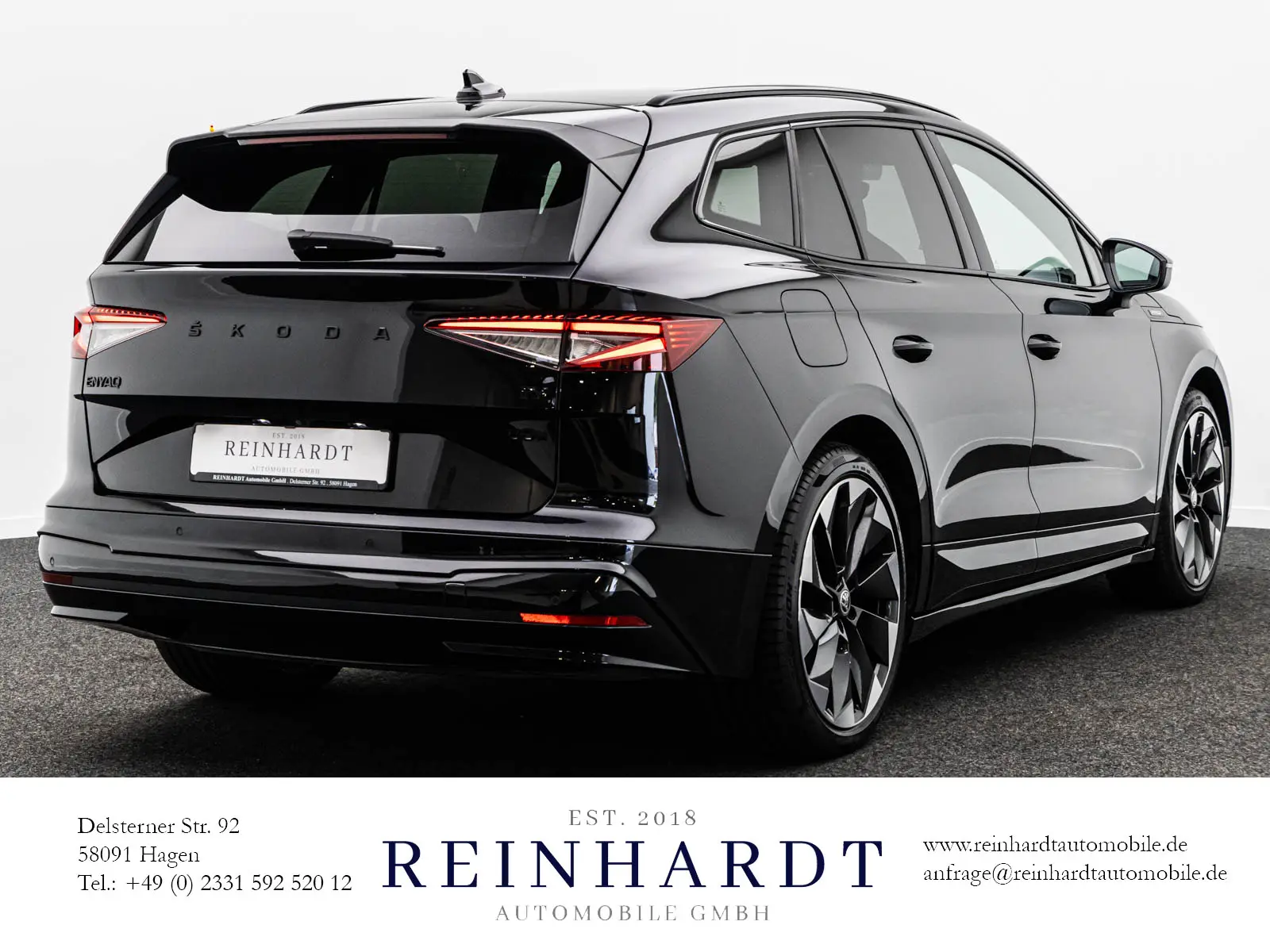 Škoda Enyaq 4x4 195 kW automat rok 2023, čierna, 71 436 km, Nemecko — foto 6 z 28