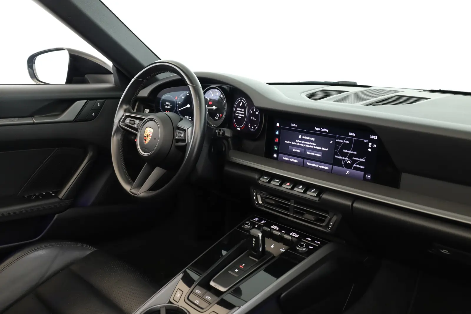Porsche 992 3,0 283 kW automat rok 2022, čierna, 75 500 km, Nemecko — foto 13 z 40
