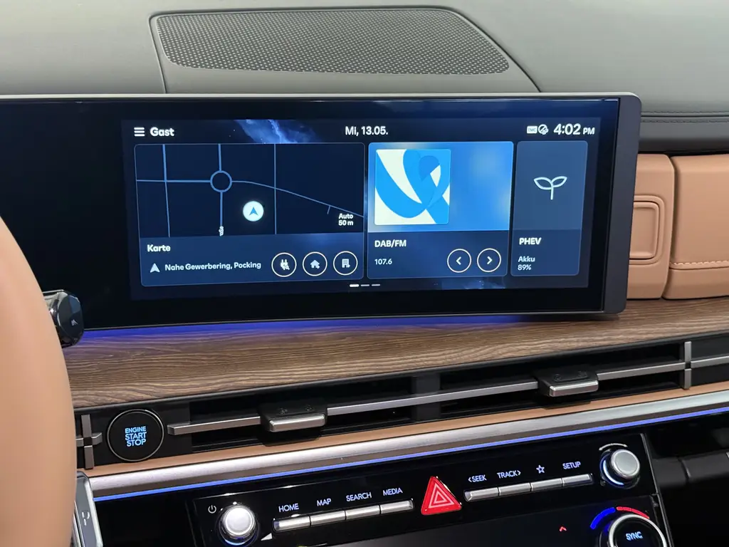 Hyundai Santa Fe Prestige 4WD 1.6 T-GDI PHEV 185 kW automat rok 2025, 10 km, Rakúsko — foto 12 z 60